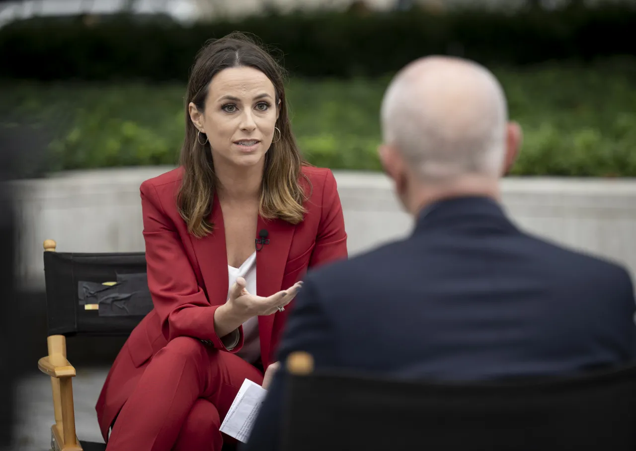 Image: DHS Secretary Alejandro Mayorkas Participates in MSNBC Interview (11)