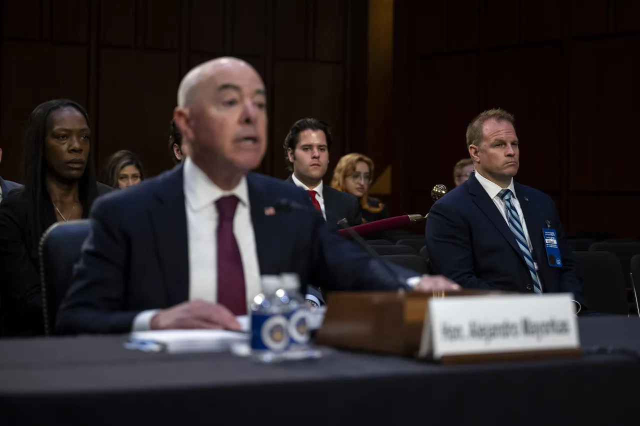 Image: DHS Secretary Alejandro Mayorkas Participates in a Senate Judiciary Committee Hearing  (016)