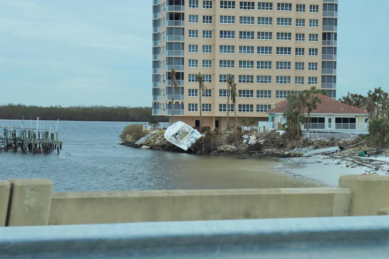 Image: Damage in Fort Myers from Hurricane Ian (1)