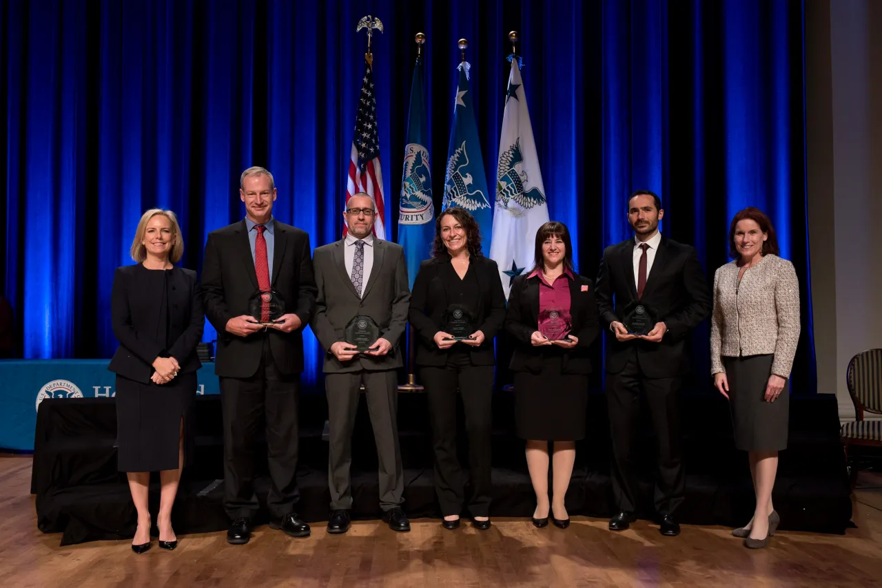 Image: The Secretary’s Award for Excellence 2018 - USCIS Refugee Admissions Integrity Team - U.S. Citizenship and Immigration Services