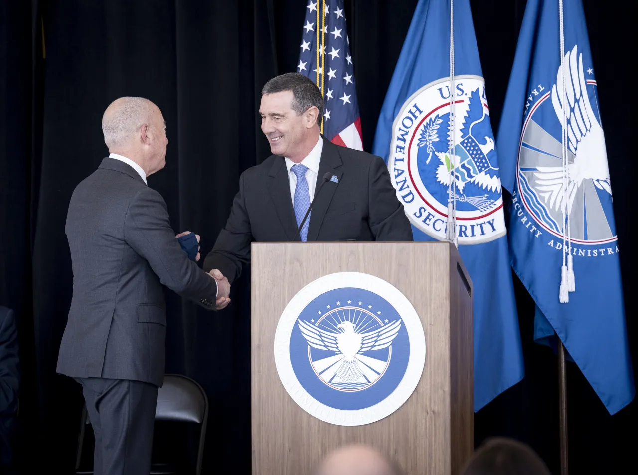 Image: DHS Secretary Alejandro Mayorkas Participates in TSA’s 20th Anniversary (024)