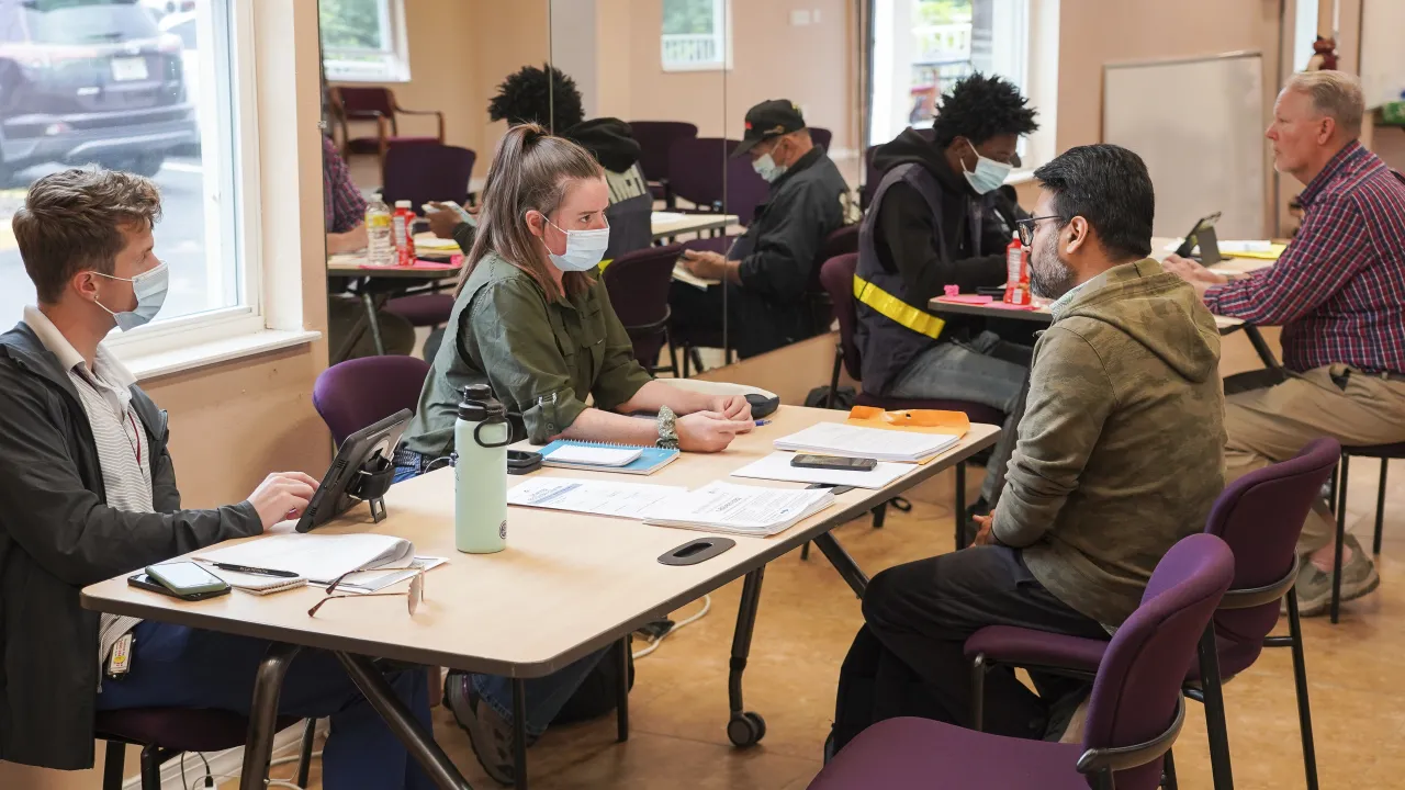 Image: FEMA Disaster Survivor Assistance at Sikh Society (3)