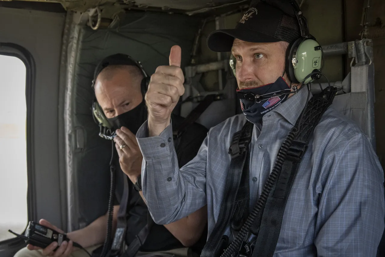 Image: Acting CBP Commissioner Troy Miller Tours Puerto Quetzal (01)