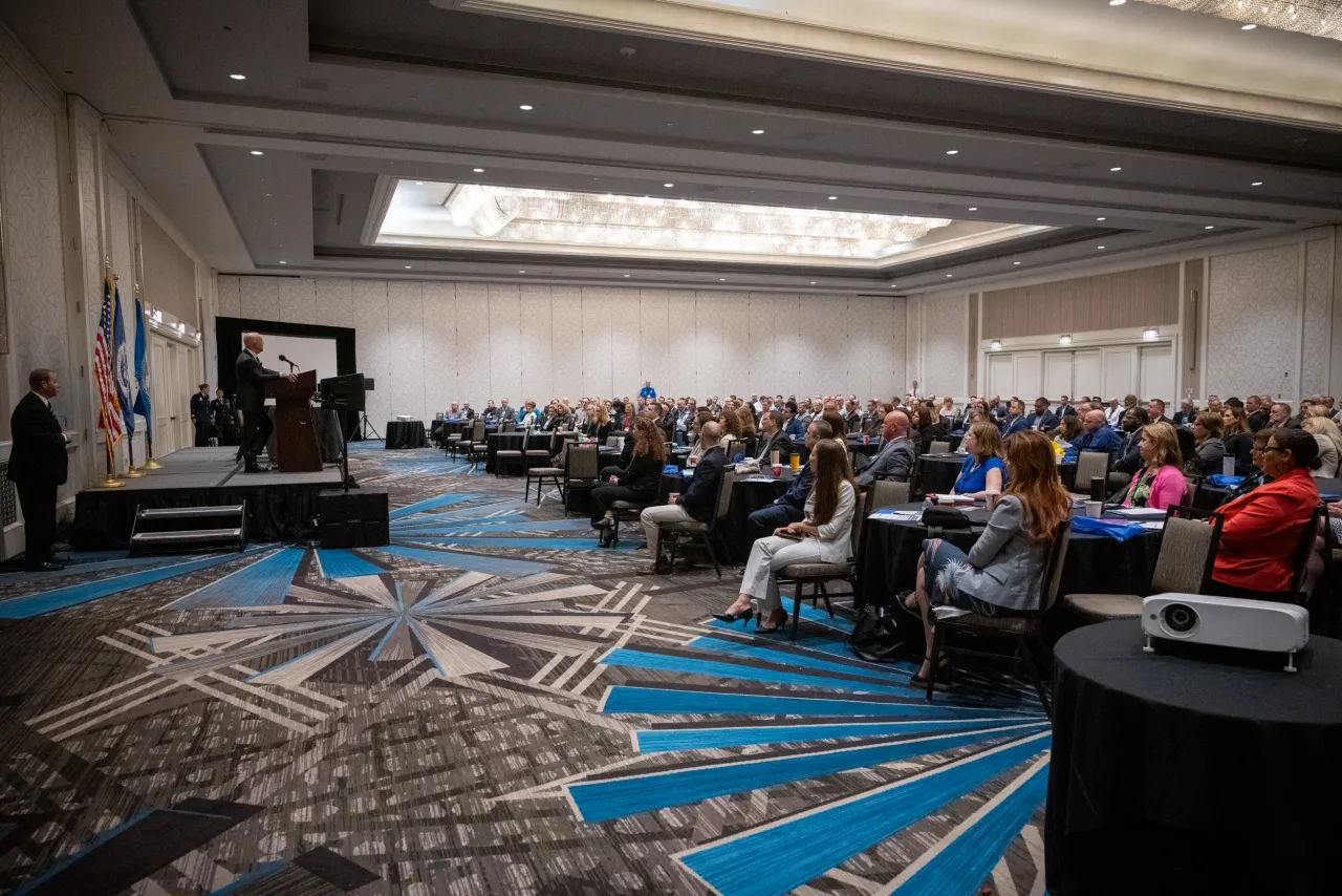 Image: DHS Secretary Alejandro Mayorkas Speaks at TSA Senior Leadership Conference (026)