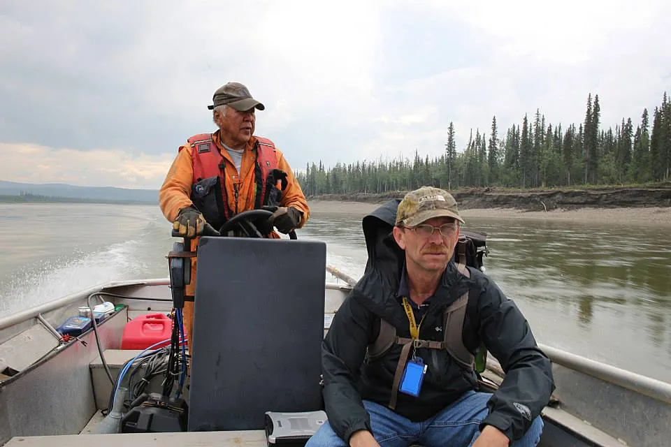 Image: FEMA Inspector Surveys Flood Damage in Alaska