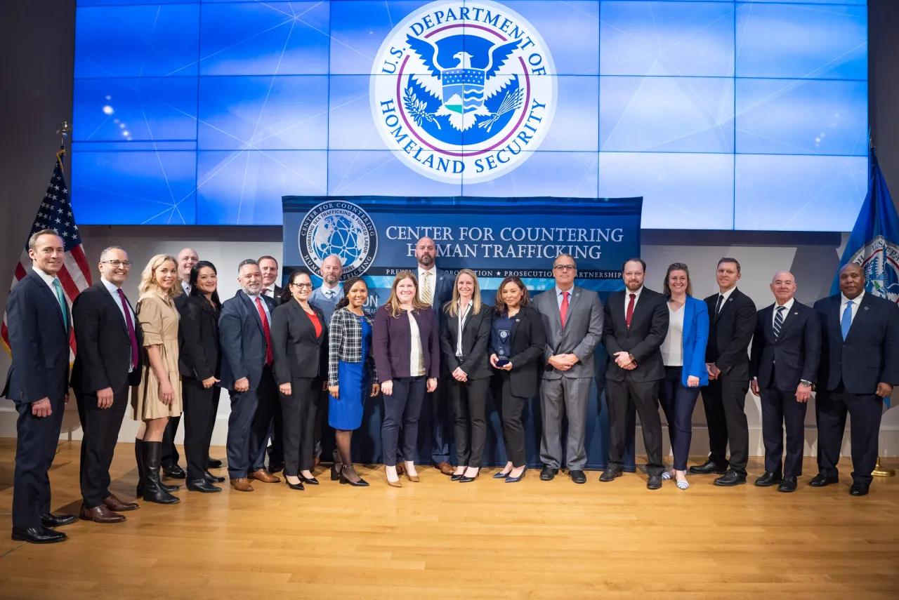 Image: DHS Secretary Alejandro Mayorkas Presents DHS Awards in Countering Human Trafficking (034)