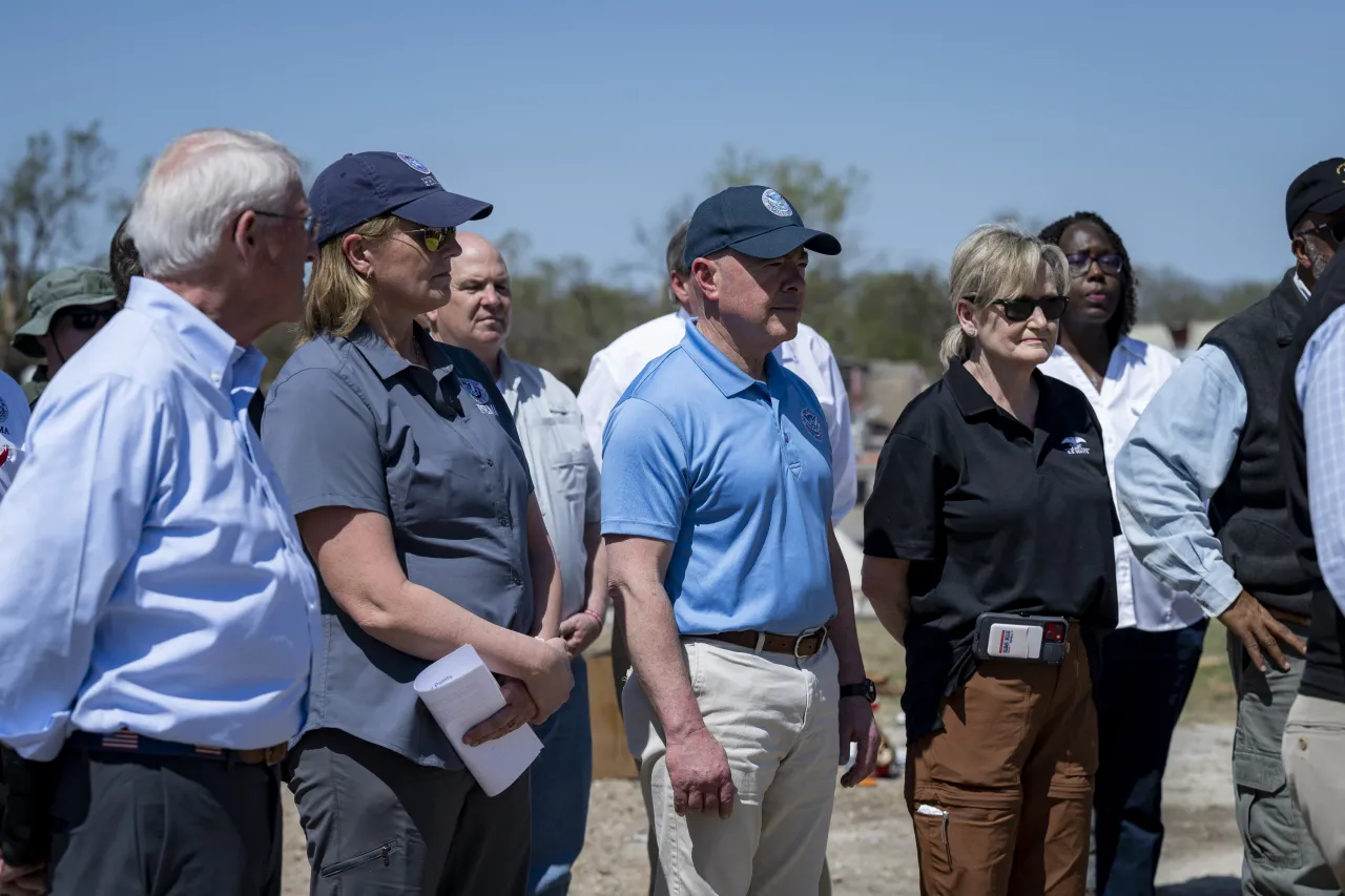 Image: DHS Secretary Alejandro Mayorkas Visits Rolling Fork, Mississippi  (062)