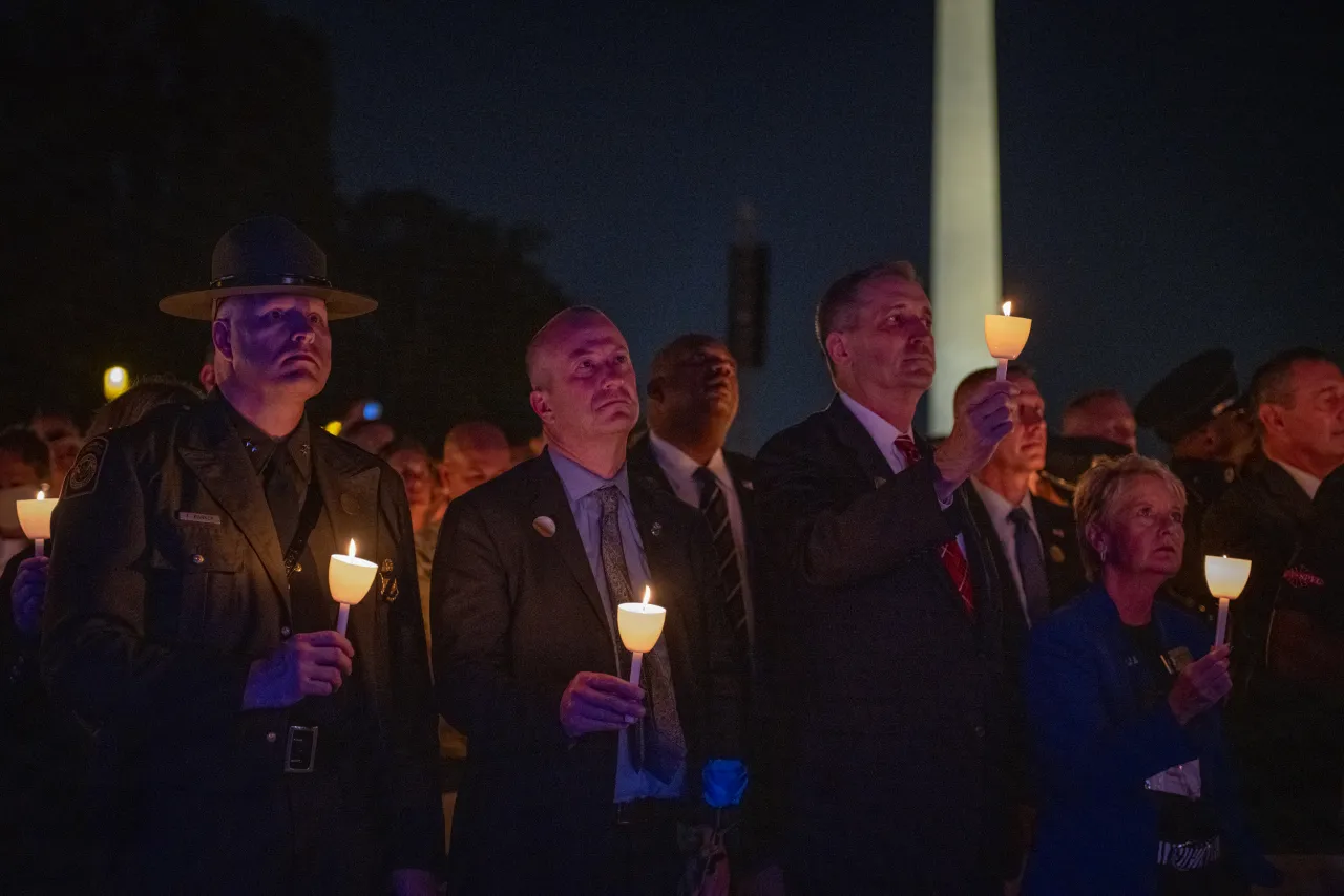 Image: DHS Secretary Alejandro Mayorkas Participates in Candlelight Vigil (27)