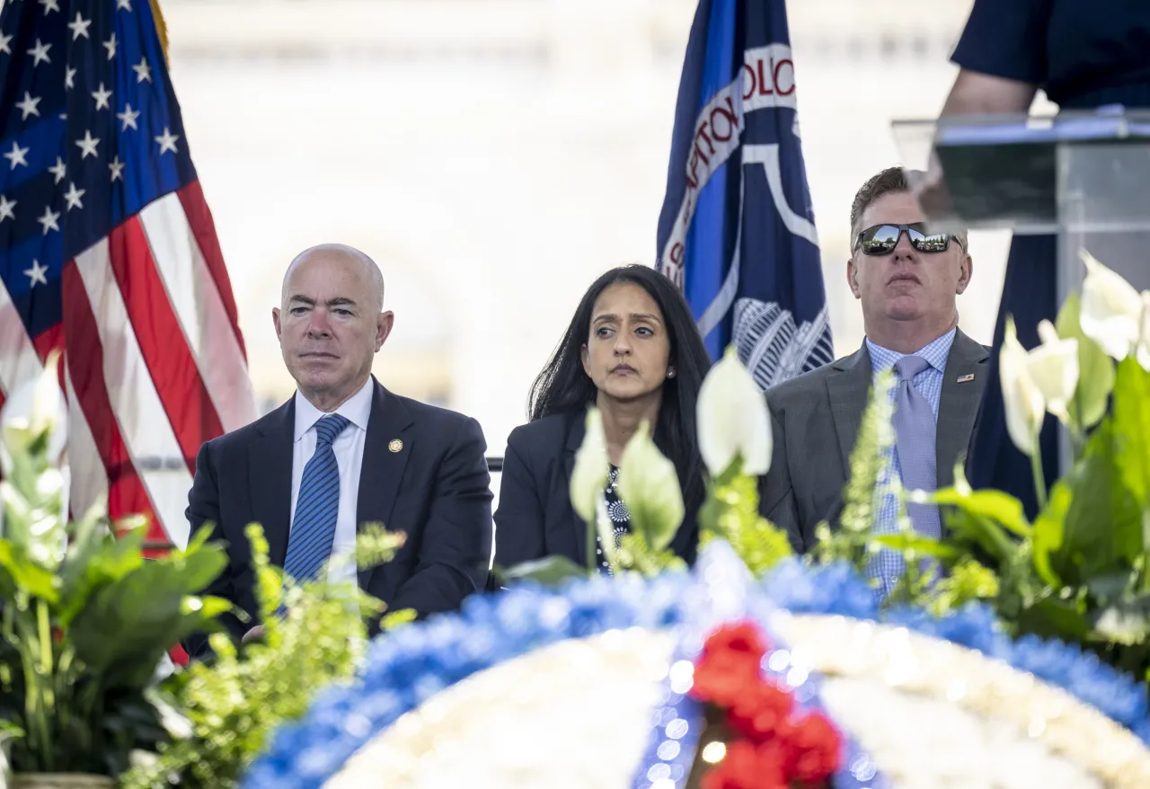 Image: DHS Secretary Alejandro Mayorkas Participates in National Peace Officers Memorial Service (014)