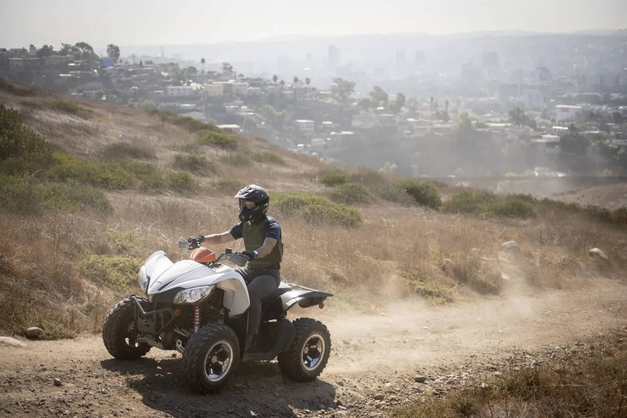 Image: Acting Secretary Wolf Participates in an Operational Brief and ATV Tour of the Border Wall (53)