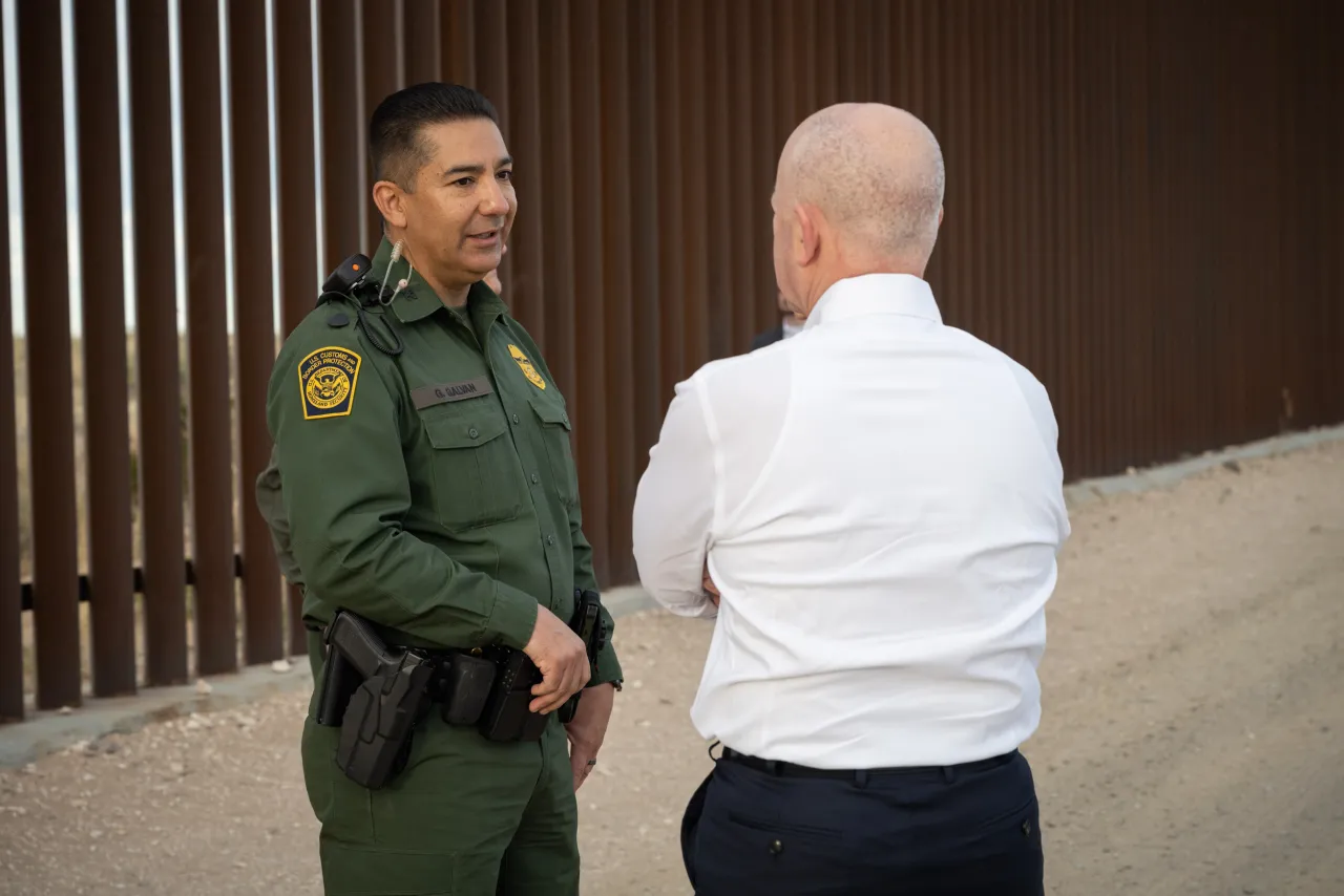 Image: DHS Secretary Alejandro Mayorkas Participates in 60 Minute Interview (015)