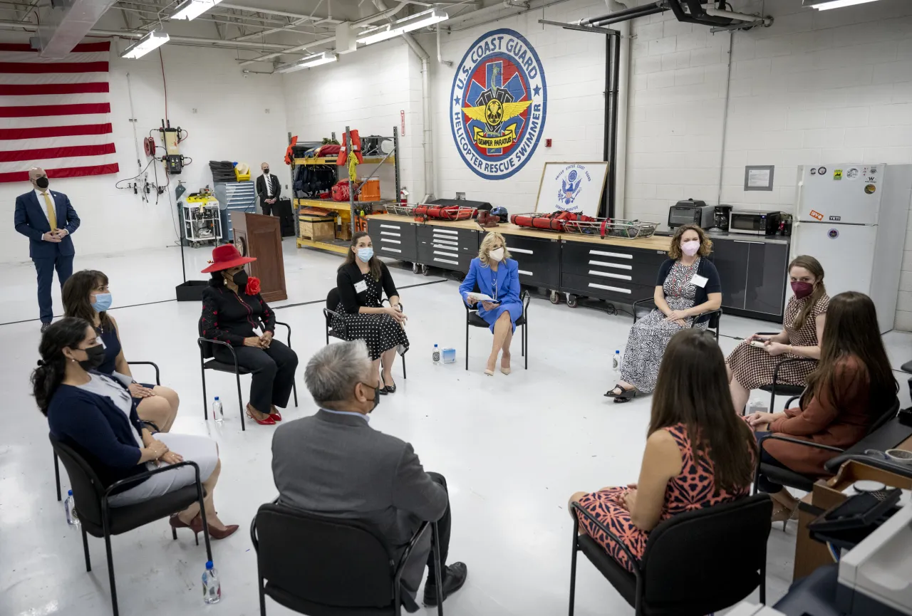 Image: DHS Deputy Secretary Participates in Listening Session and Book Reading with First Lady (134)