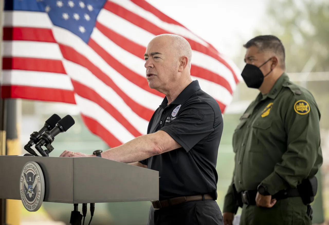 Image: DHS Secretary Alejandro Mayorkas Participates in a Press Conference (7)