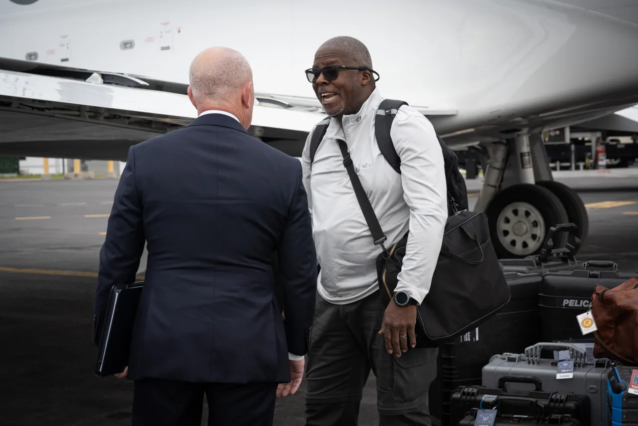 Image: DHS Secretary Alejandro Mayorkas Arrives in Quito, Ecuador (010)