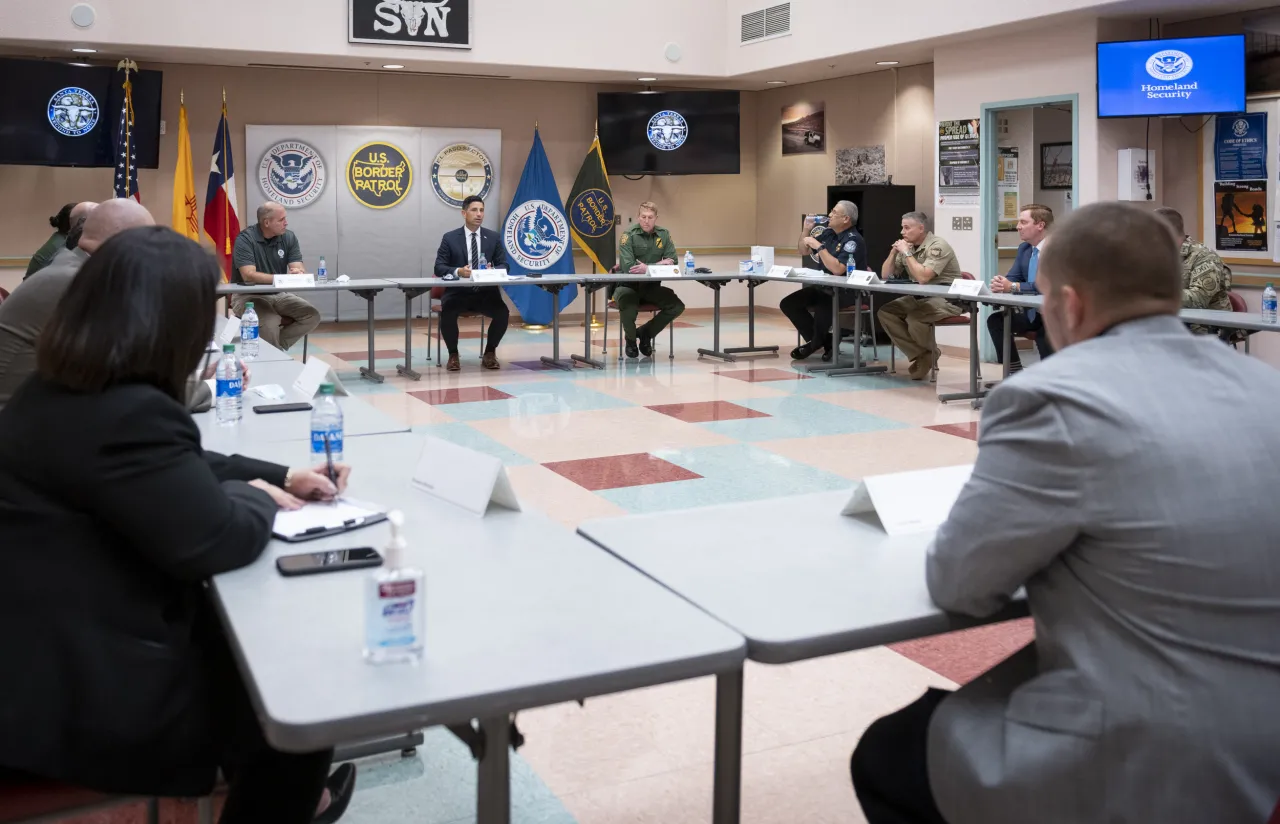 Image: Acting Secretary Wolf Participates in a Meeting with DHS Leadership (15)