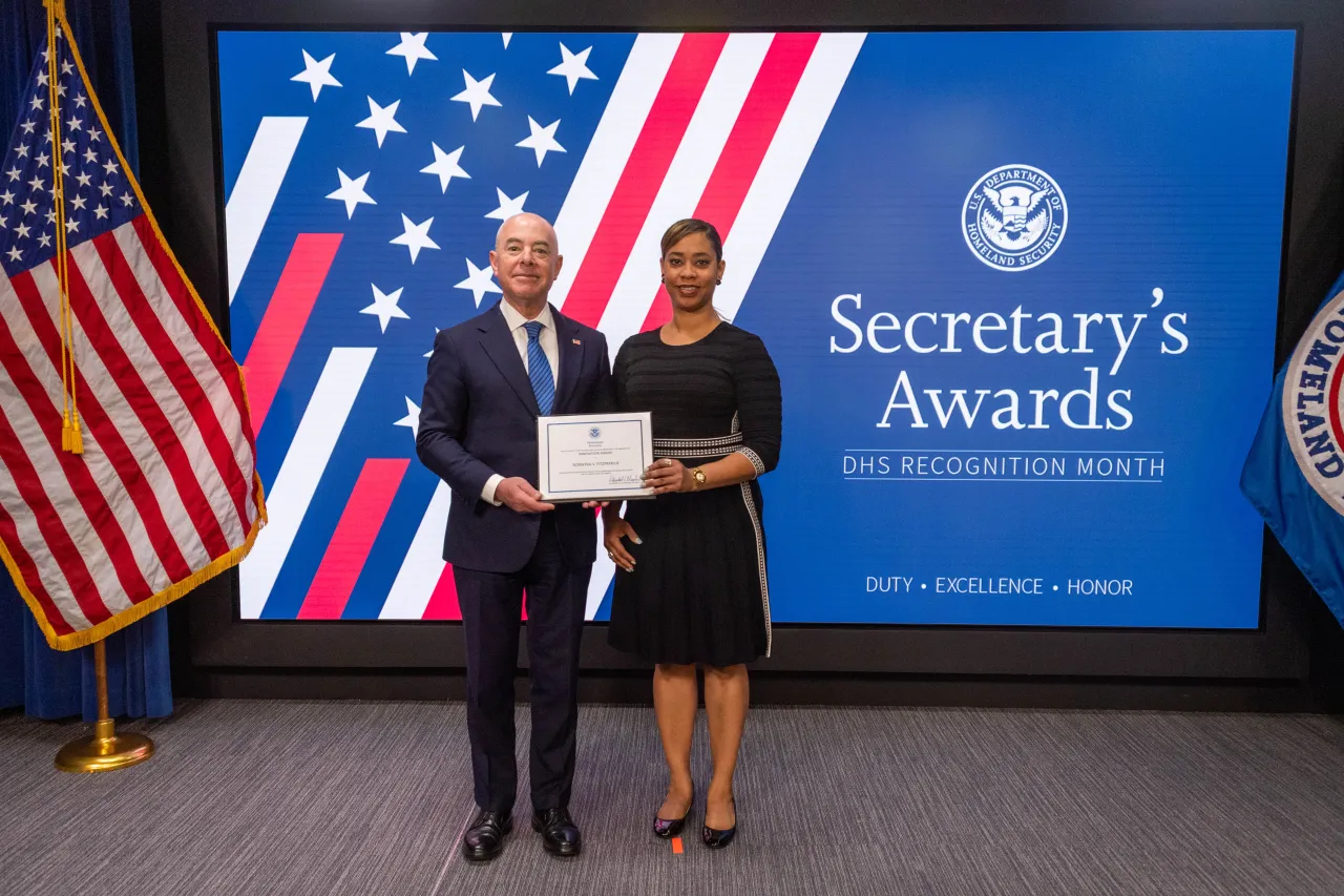 Image: Secretary's Innovation Award, Ronnyka V. Fitzpatrick