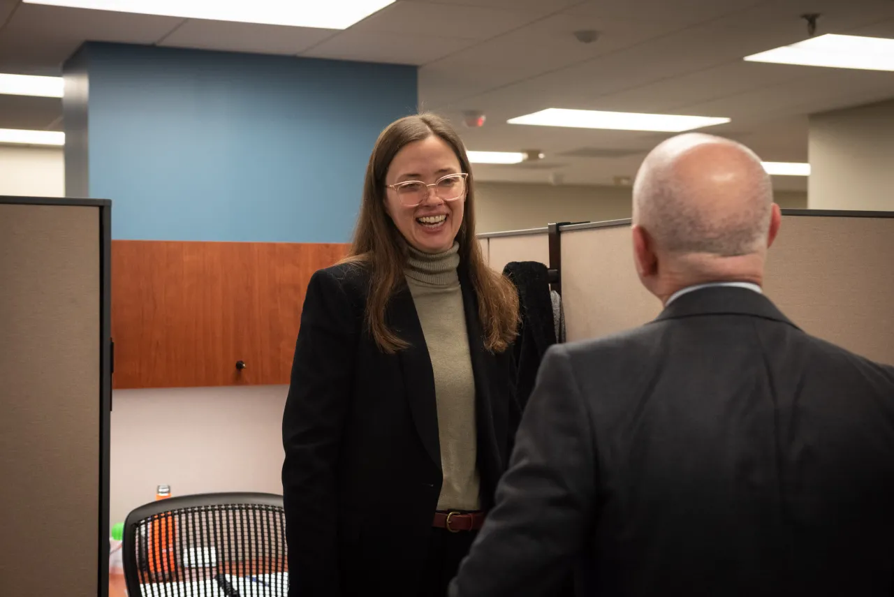 Image: DHS Secretary Alejandro Mayorkas Meets with Employees from the DHS Center for Countering Human Trafficking (024)