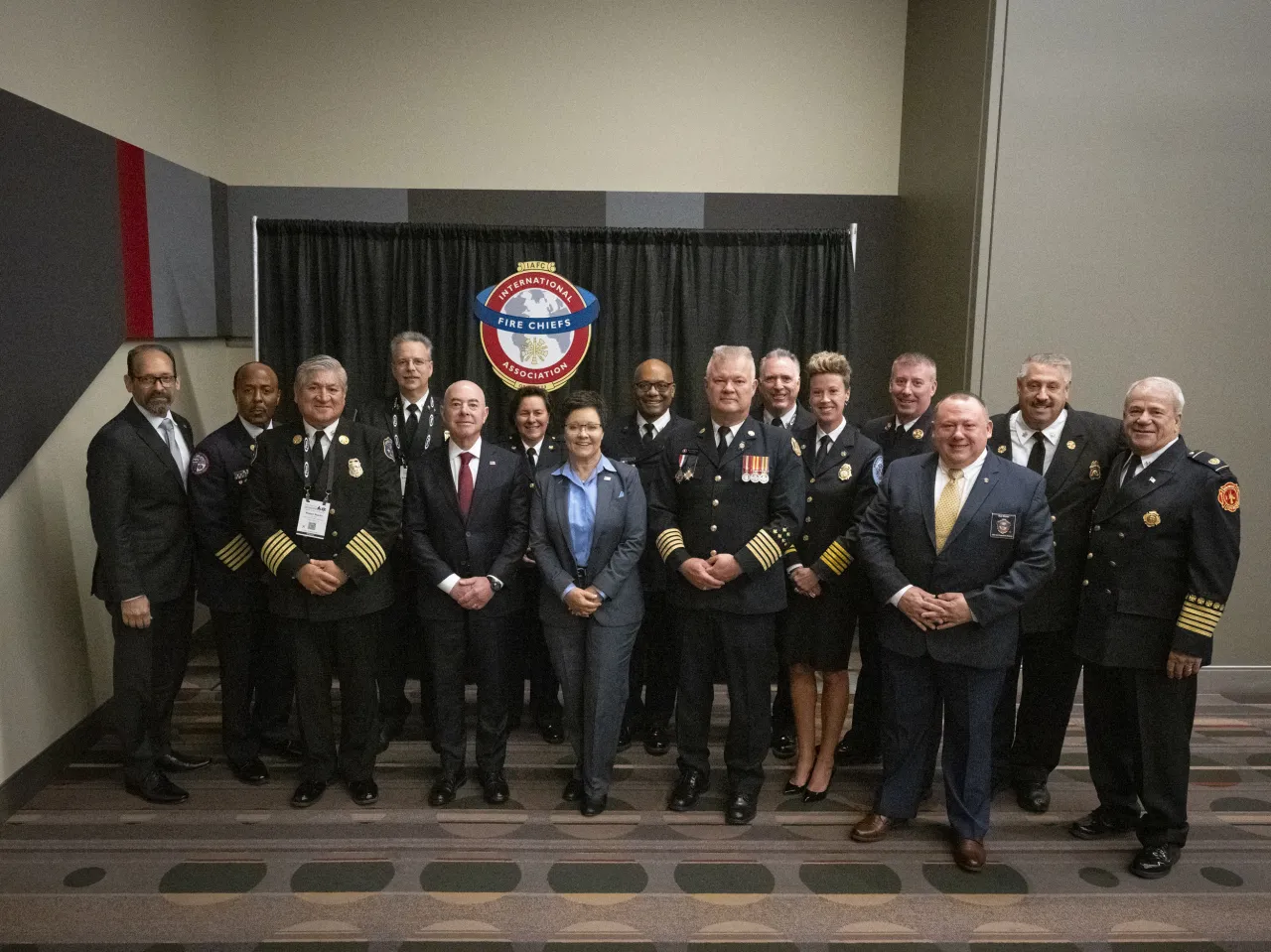 Image: DHS Secretary Alejandro Mayorkas Meets with International Association of Fire Chiefs Leadership (026)