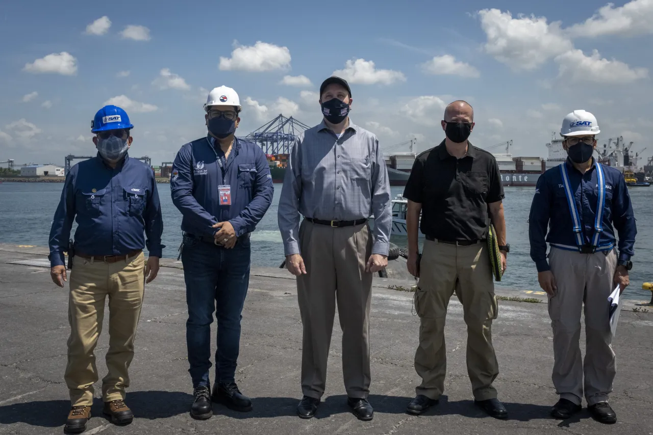 Image: Acting CBP Commissioner Troy Miller Tours Puerto Quetzal (11)