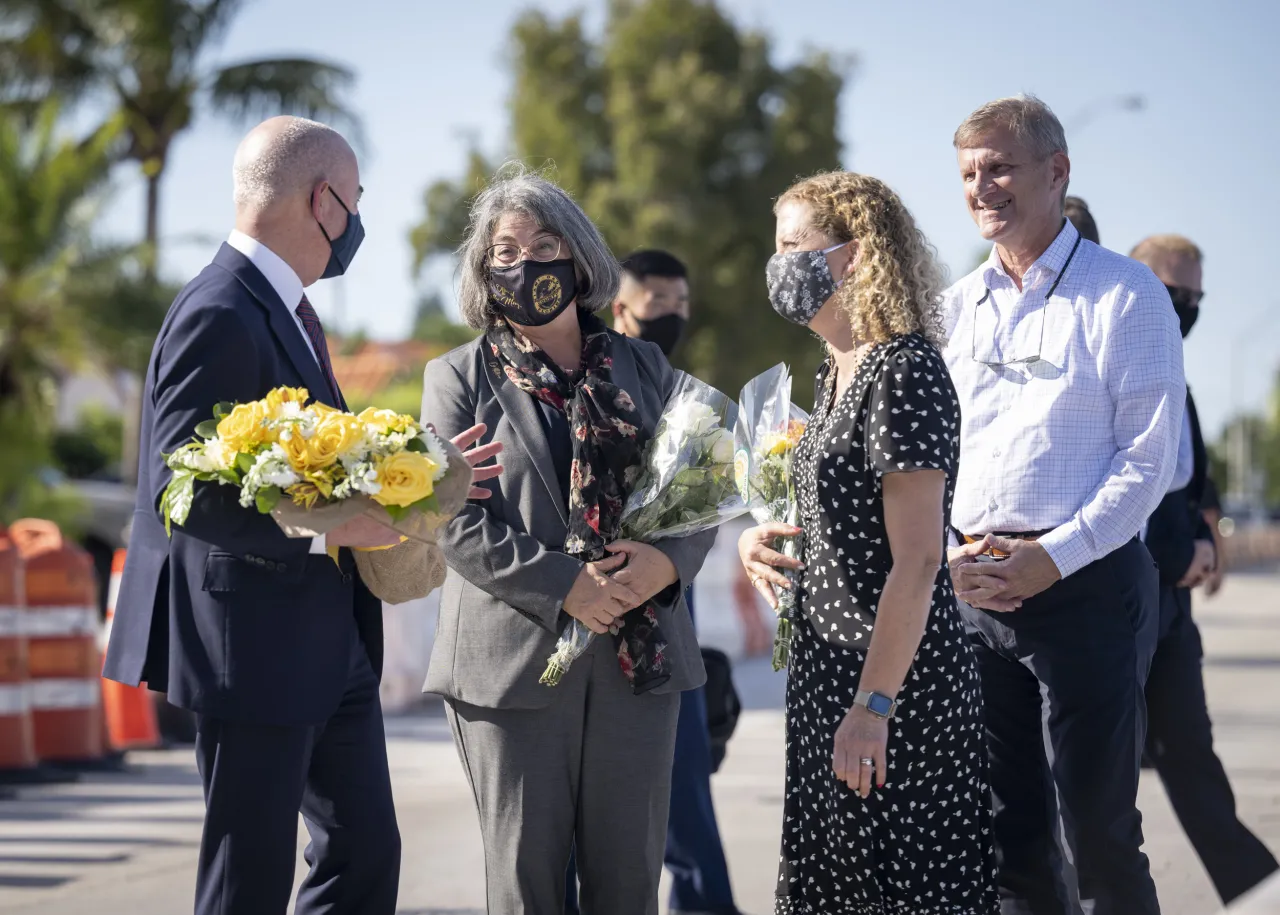 Image: DHS Secretary Alejandro Mayorkas Visits Surfside Condo Collapse Site (15)