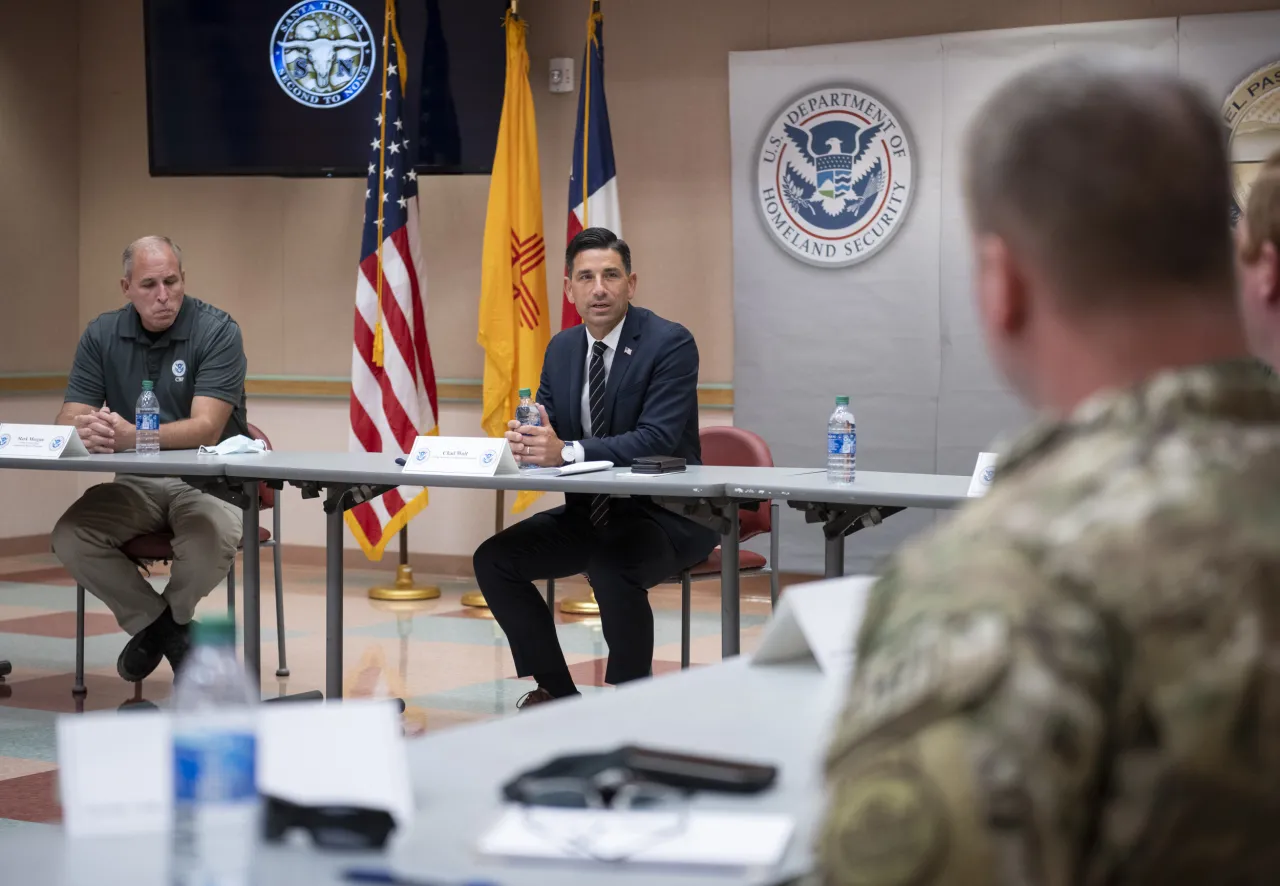 Image: Acting Secretary Wolf Participates in a Meeting with DHS Leadership (2)