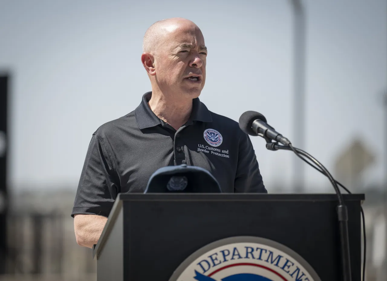 Image: DHS Secretary Alejandro Mayorkas Participates in a Press Conference (2)