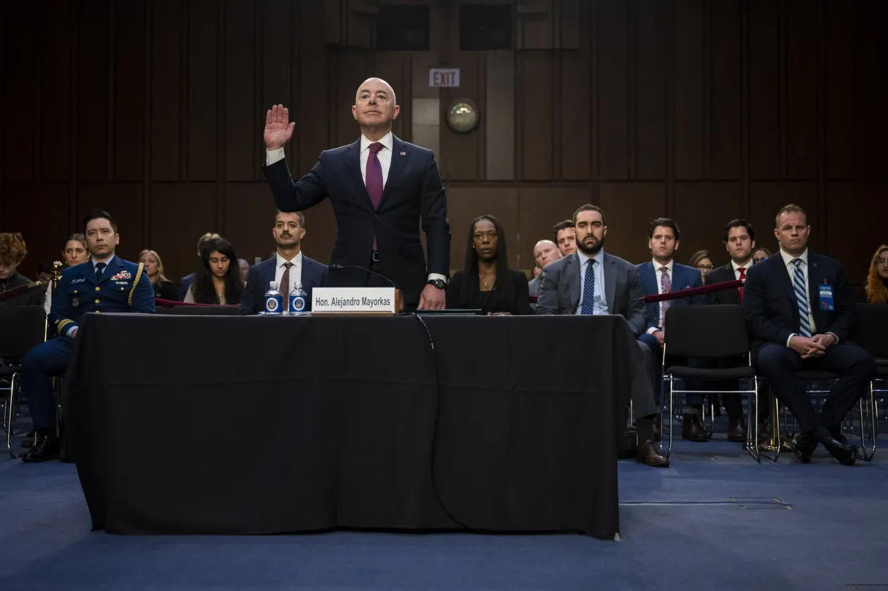 Image: DHS Secretary Alejandro Mayorkas Participates in a Senate Judiciary Committee Hearing  (010)