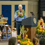 Image: President Biden Speaks at Civic Center After Hawaii Wildfires