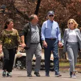 Image: President Biden Surveys Hawaii Wildfire Damage