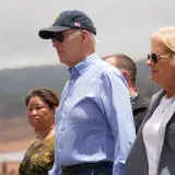 Image: President Biden Surveys Hawaii Wildfire Damage