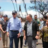 Image: President Biden Surveys Hawaii Wildfire Damage