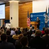 Image: DHS Secretary Alejandro Mayorkas Gives Remarks at Science and Technology Office Opening  (030)