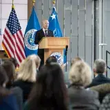 Image: DHS Secretary Alejandro Mayorkas Gives Remarks at the Office of Homeland Security Statistics Launch (016)