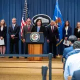 Image: DHS Secretary Alejandro Mayorkas Delivers Remarks at U.S. Department of Justice Press Conference (027)