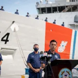 Image: Acting Secretary Wolf Joins USCG Cutter James in Offloading Narcotics (29)