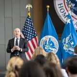 Image: DHS Secretary Alejandro Mayorkas Holds Town Hall (008)