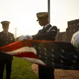 Image: U.S. Coast Guard Ceremonial Honor Guard Prepares for Ceremony (4)