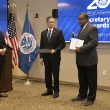 Image: DHS Deputy Secretary John Tien Presents the Secretary’s Award to DHS Employees in ATL  (059)