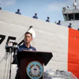 Image: Acting Secretary Wolf Joins USCG Cutter James in Offloading Narcotics (31)