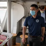 Image: Acting Secretary Wolf Joins USCG Cutter James in Offloading Narcotics (17)
