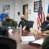 Image: DHS Secretary Alejandro Mayorkas Attends an Operational Brief (6)