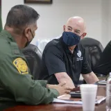 Image: DHS Secretary Alejandro Mayorkas Attends an Operational Brief (7)