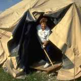 Image: Hurricane Andrew - FEMA provides food, water, clothing, and temporary housing