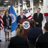 Image: DHS Secretary Alejandro Mayorkas Tours the CBP IMF at JFK (083)