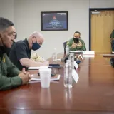 Image: DHS Secretary Alejandro Mayorkas Attends an Operational Brief (3)