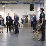 Image: DHS Secretary Alejandro Mayorkas Tours the CBP IMF at JFK (063)