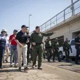 Image: DHS Secretary Alejandro Mayorkas Tours Del Rio International Bridge (7)