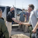 Image: DHS Secretary Alejandro Mayorkas Tours Del Rio International Bridge (2)