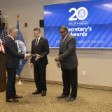 Image: DHS Deputy Secretary John Tien Presents the Secretary’s Award to DHS Employees in ATL  (057)