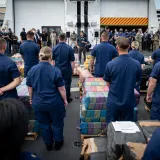 Image: Acting Secretary Wolf Joins USCG Cutter James in Offloading Narcotics (23)